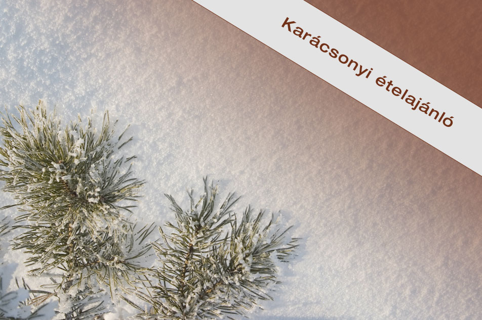 karácsonyi menü